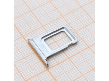 Держатель сим для iPhone 14 Pro/14 Pro Max (серебро)