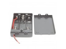 Батарейные отсеки DAIER BH5-3003 Батарейный отсек 3xAA с крышкой ивыключателем