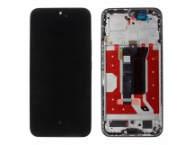 Дисплей для Huawei Honor 400 + тачскрин + рамка (черный), Full ORIG