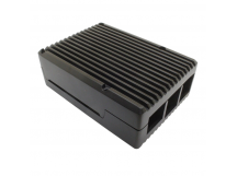 Одноплатные компьютеры NONAME Raspberry Pi 4B корпусалюминиевый черный 91x65x33мм