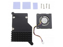 Одноплатные компьютеры NONAME Raspberry Pi 5 радиатор охлажденияс кулером 5В 0,15А
