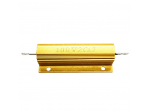 Резисторы постоянные >2Вт NONAME RX24-100W-2R Резисторнагрузочный 100Вт 2 Ом 5% в алюминиевом корпусе