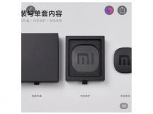 Передняя металлическая накладка-эмблема Xiaomi для SU7/YU7, матово-чёрная