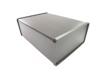 Корпуса алюминиевые Bahar BAD 11017-B7(W275) Корпус алюминиевыйнастольный чёрный 200x100x275мм