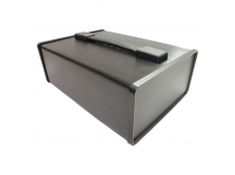 Корпуса алюминиевые Bahar BAD 11017-B7+BTS(W275) Корпусалюминиевый настольный чёрный 200x100x275мм