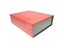 Корпуса стальные Bahar BDA 40007-A5(W275) Корпус стальнойнастольный красный 220x80x275мм