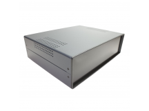 Корпуса стальные Bahar BDA 40009-A2(W210) Корпус стальнойнастольный чёрный 280x80x210мм