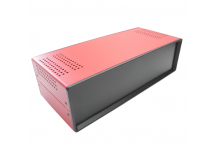 Корпуса стальные Bahar BDA 40009-A5(W115) Корпус стальнойнастольный красный 280x80x115мм