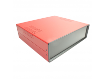 Корпуса стальные Bahar BDA 40009-A5(W250) Корпус стальнойнастольный красный 280x80x250мм