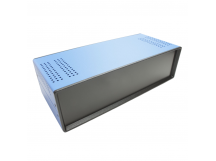 Корпуса стальные Bahar BDA 40009-A6(W115) Корпус стальнойнастольный синий 280x80x115мм