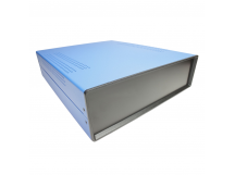 Корпуса стальные Bahar BDA 40009-A6(W325) Корпус стальнойнастольный синий 280x80x325мм