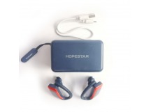 Наушники внутриканальные Hopestar S10 (Bluetooth) синие с краснойвставкой