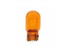 Автосвет OSRAM Лампа автомобильная галогенная T20/W3x16qWY21/5W 12В 21/5Вт, OSRAM 7515Y (оранжевый)