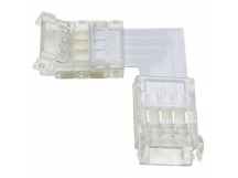 Светодиодные ленты NONAME CB4P-10-L Коннектор 4pinсоединительный угловой для ленты светодиодной SMD RGB 10мм