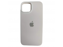 Чехол силиконовый Silicone Case MagSafe ORG iPhone 14 белый (01)