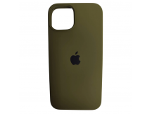 Чехол силиконовый Silicone Case ORG iPhone 14 хаки (13)