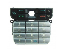 Клавиатура Nokia 3230 Черный/серебро