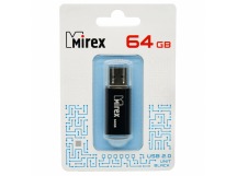 Флеш-накопитель USB 64GB Mirex UNIT чёрный  (ecopack)