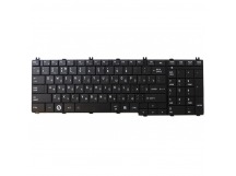 Клавиатура для ноутбука Toshiba Satellite C650, L650, L670 (черная)
