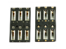 Коннектор SIM для Nokia 800/900/920/925/301/301 Dual