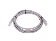 Патч-корд литой TELECOM FTP кат.5e, серый, 2 м