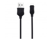 Кабель USB - micro USB - Hoco X6 Khaki (100см) (black)