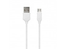 Кабель USB - micro USB Hoco X6 Khaki (100см) (white)