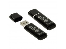 Флеш-накопитель USB 16Gb Smart Buy Glossy (black)