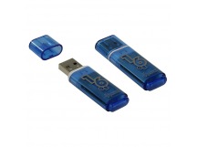 Флеш-накопитель USB 16Gb Smart Buy Glossy seris (blue)