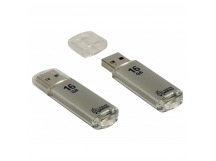 Флеш-накопитель USB 16GB Smart Buy V-Cut серебро
