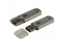 Флеш-накопитель USB 32Gb Smart Buy V-Cut silver