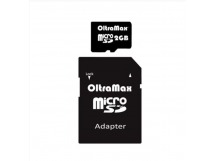 Карта памяти MicroSD 2 GB OltraMax + SD адаптер