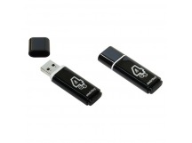 Флеш-накопитель USB 4Gb Smart Buy Glossy series (black