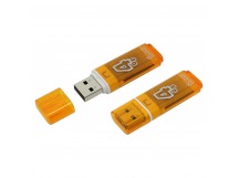 Флеш-накопитель USB 4Gb Smart Buy Glossy series (orange)
