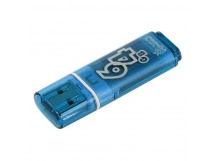 Флеш-накопитель USB 64Gb Smart Buy Glossy (blue)