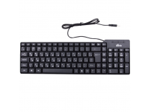 Клавиатура RITMIX RKB-100, черная, USB