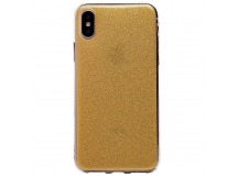 Чехол-накладка - Glamour для Apple iPhone X/XS (gold)