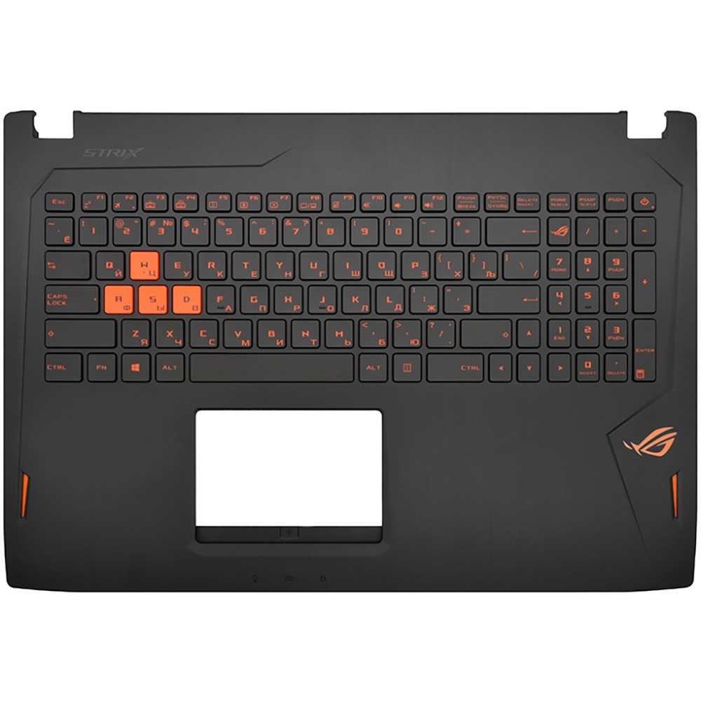 Топ-панель для ноутбука Asus ROG GL502VM черная купить по цене 4 590₽,  описание, характеристики в интернет-магазине SNPMarket