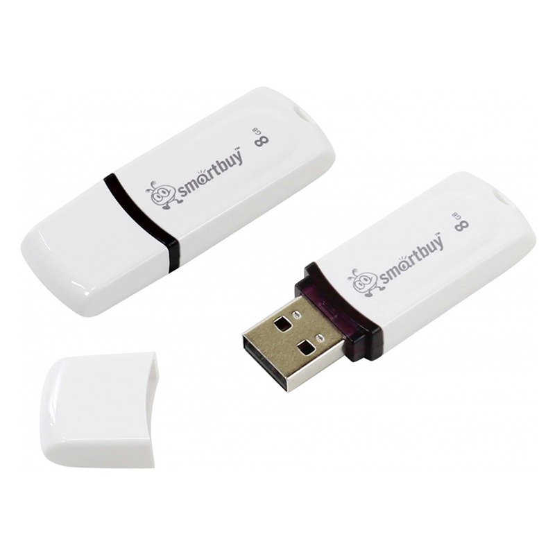 Флеш-накопитель Smart Buy 8GB Paean (White) 2
