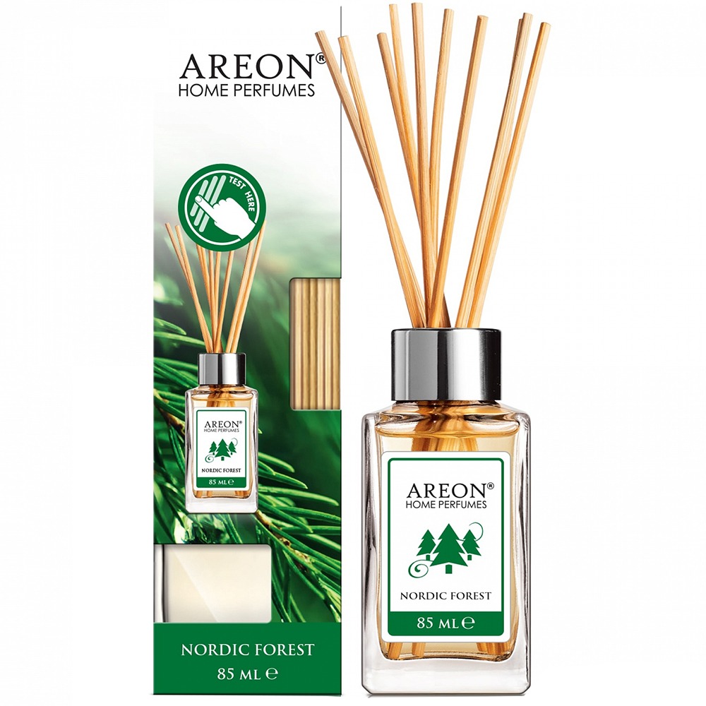 AREON HOME PERFUME STICKS 85мл диффузор Nordic Forest (Северный Лес) купить  по цене 860₽, описание, характеристики в интернет-магазине SNPMarket