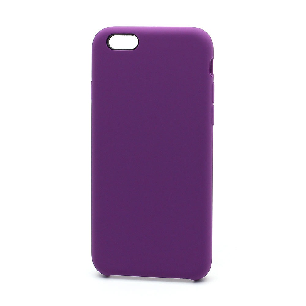 Чехол Silicone Case без лого для Apple iPhone 6/6S (045) фиолетовый купить  по цене 200₽, описание, характеристики в интернет-магазине SNPMarket