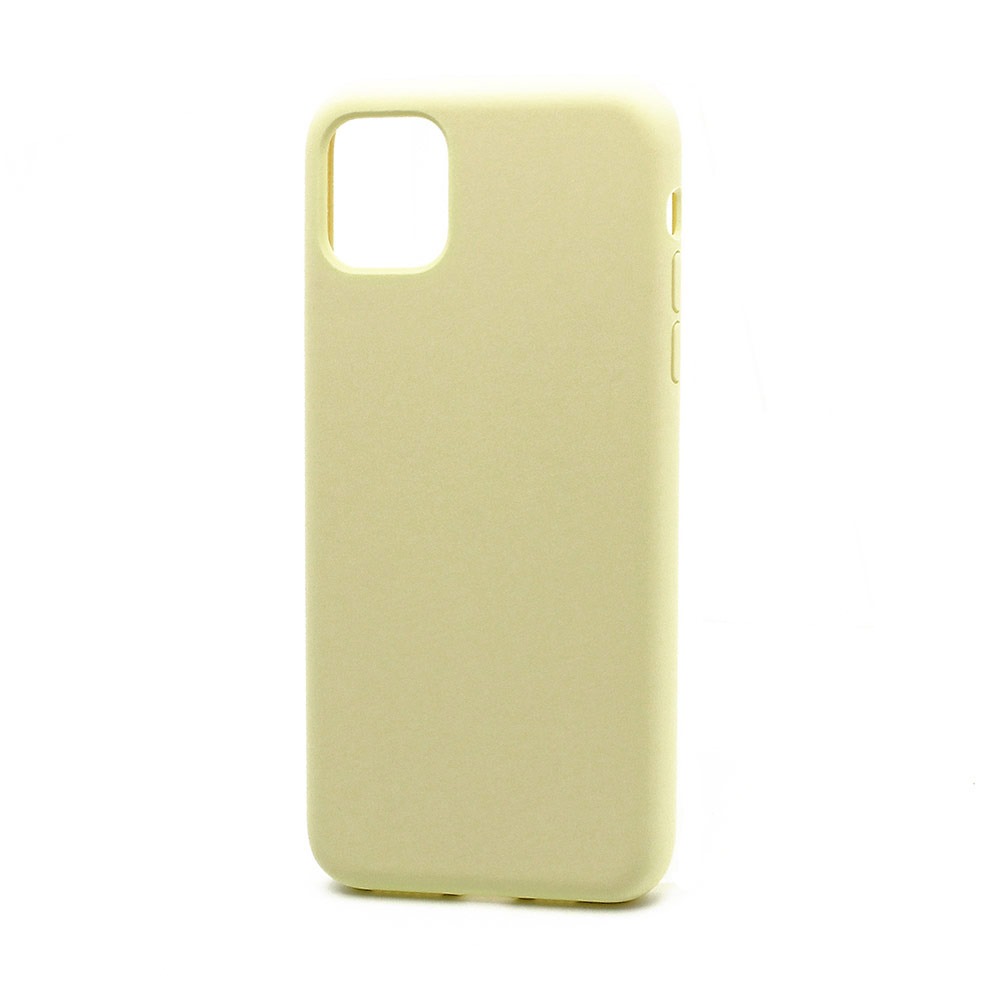 Чехол Silicone Case без лого для Apple iPhone 11 Pro Max/6.5 (полная  защита) (051) светло желтый купить по цене 290₽, описание, характеристики в  интернет-магазине SNPMarket