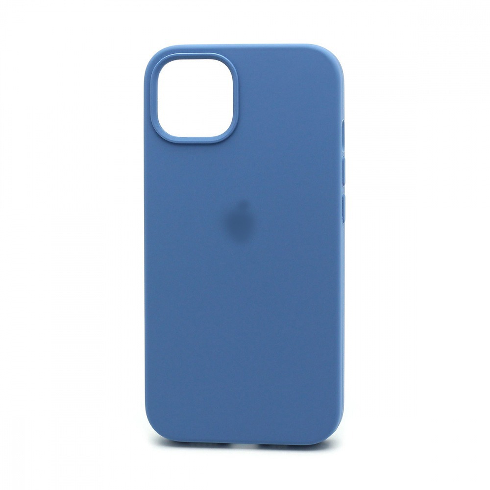 Чехол-накладка Silicone Case с лого для Apple iPhone 13 (полная защита)  (024) синий купить по цене 400₽, описание, характеристики в  интернет-магазине SNPMarket