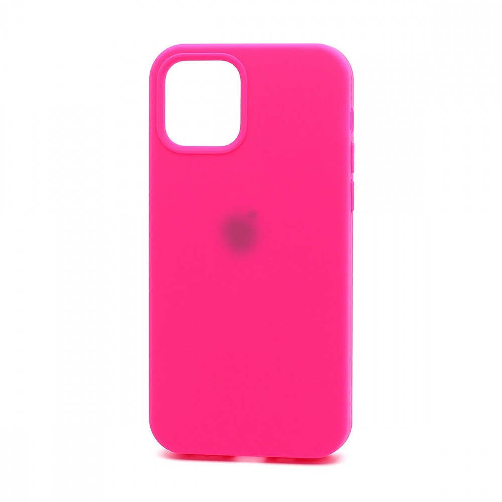 Чехол-накладка Silicone Case с лого для Apple iPhone 13 mini (полная  защита) (047) ярко розовый купить по цене 190₽, описание, характеристики в  интернет-магазине SNPMarket