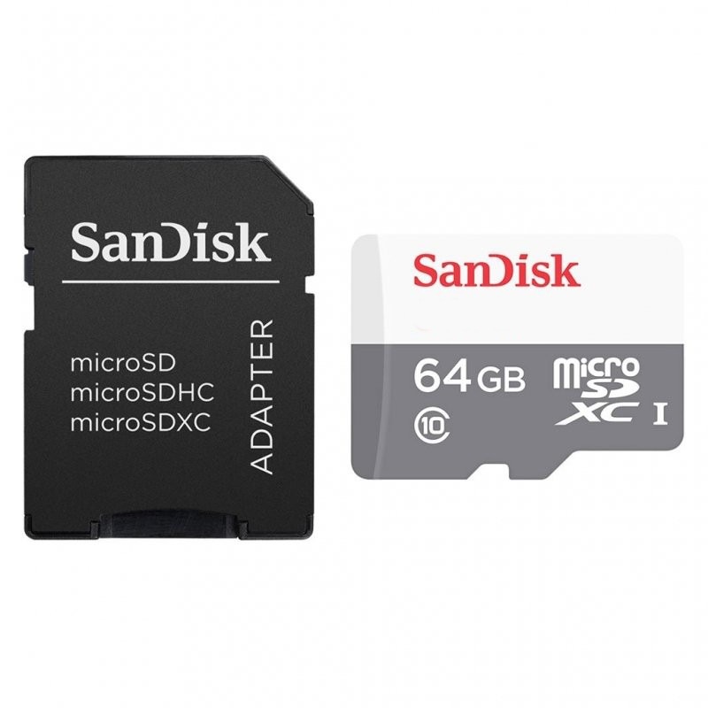 Карта памяти sandisk ultra microsdxc 64 гб