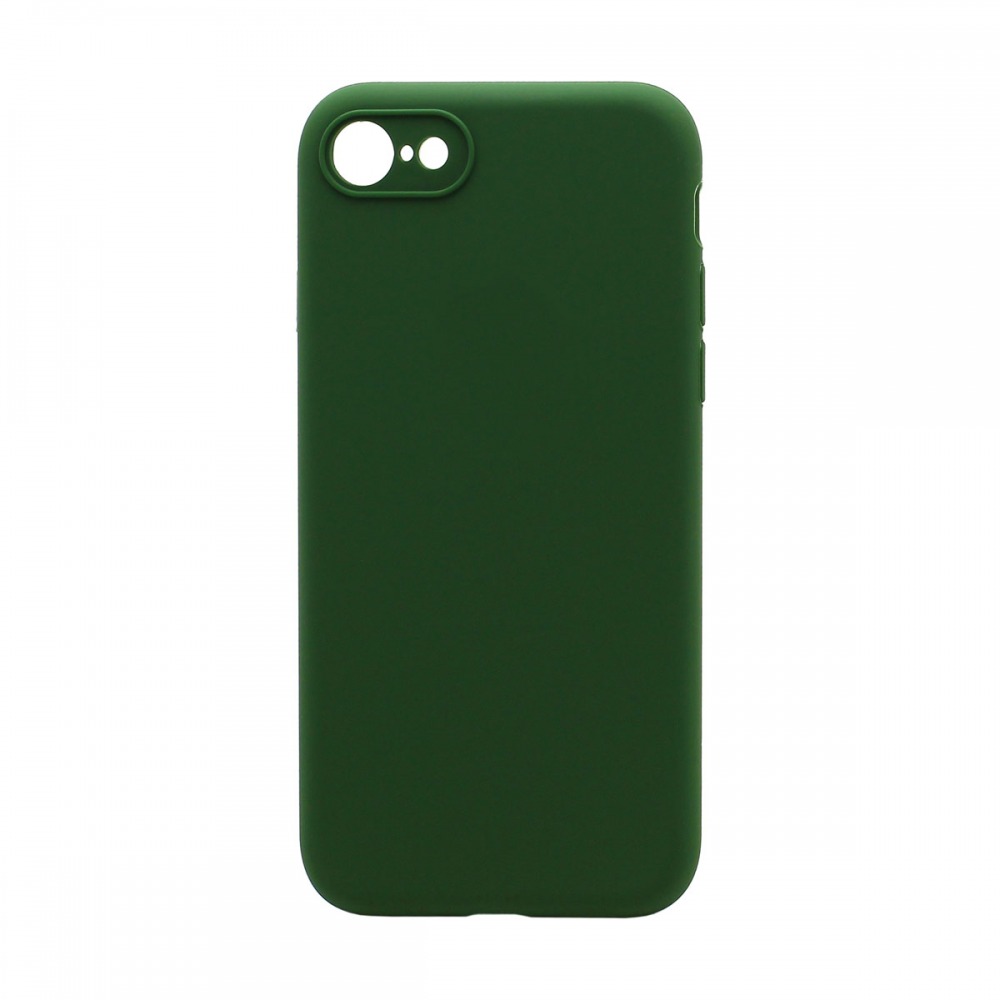 Чехол Silicone Case NEW без лого для Apple iPhone 7/8/SE 2020 (защита камеры)  (061) зеленый купить по цене 200₽, описание, характеристики в  интернет-магазине SNPMarket