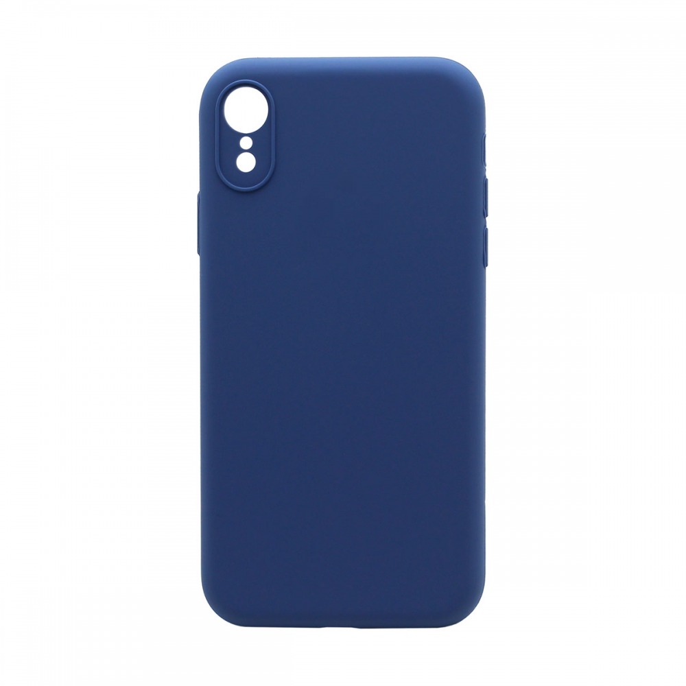 Чехол Silicone Case NEW без лого для Apple iPhone XR (защита камеры) (020)  синий купить по цене 200₽, описание, характеристики в интернет-магазине  SNPMarket