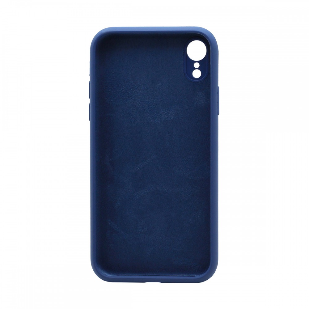 Чехол Silicone Case NEW без лого для Apple iPhone XR (защита камеры) (020)  синий купить по цене 200₽, описание, характеристики в интернет-магазине  SNPMarket