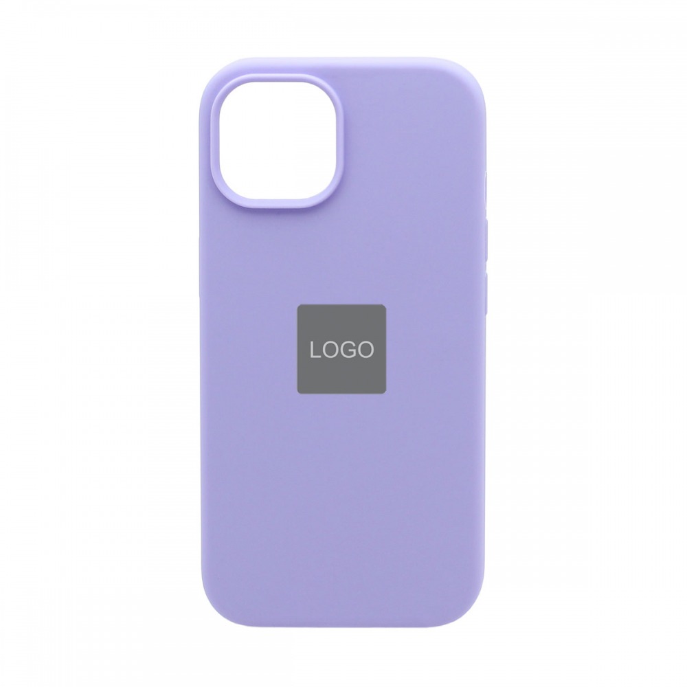 Чехол-накладка Silicone Case NEW с лого для Apple iPhone 15/6.2 (039)  фиолетовый купить по цене 350₽, описание, характеристики в  интернет-магазине SNPMarket