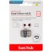 Флеш-накопитель USB 3.0 32GB SanDisk Ultra Android Dual Drive OTG чёрный#165427